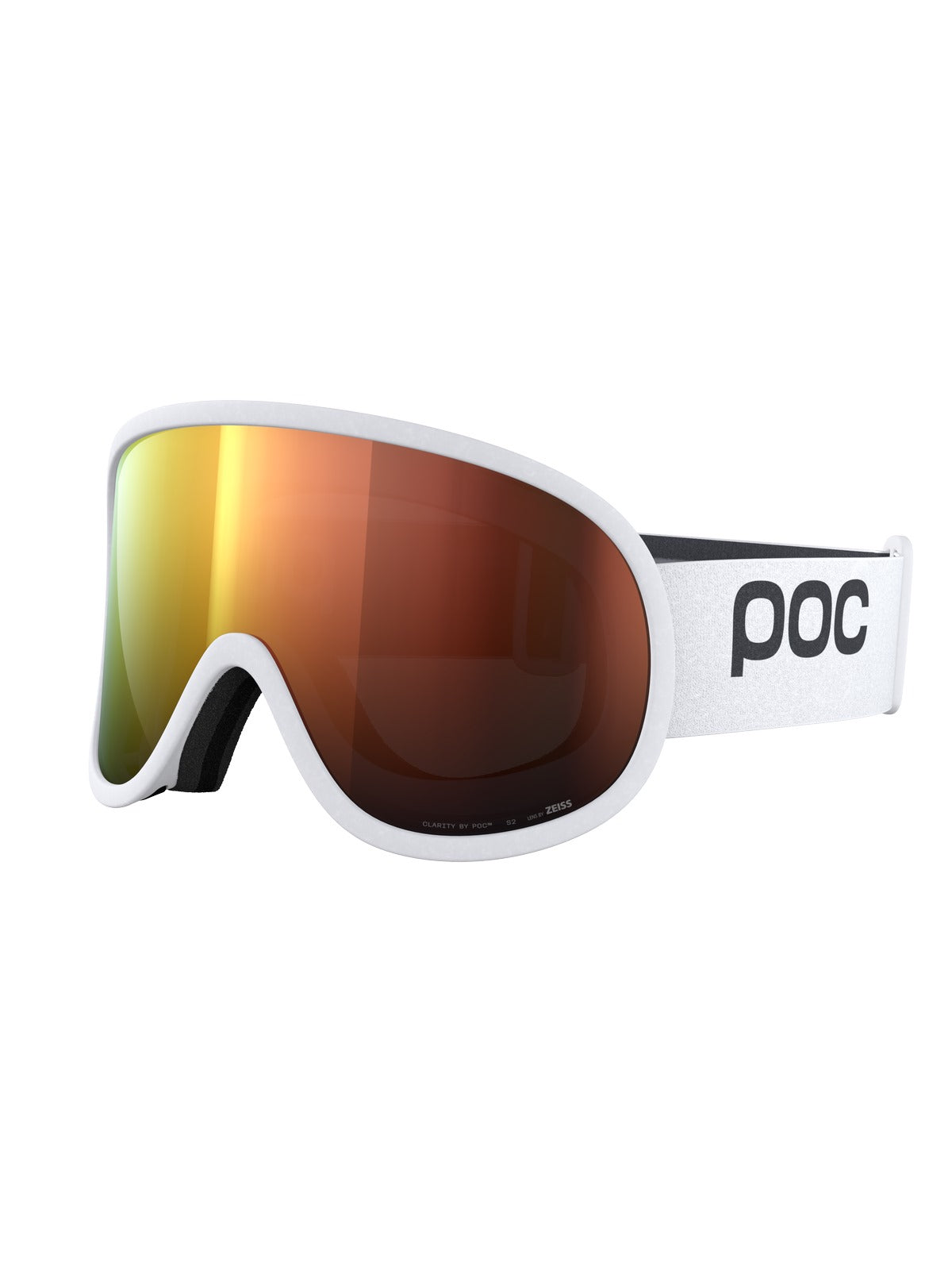 Gogle narciarskie POC Retina Wide Fit - Hyd. White/Pt. Sunny Orange - TU - poc warszawa