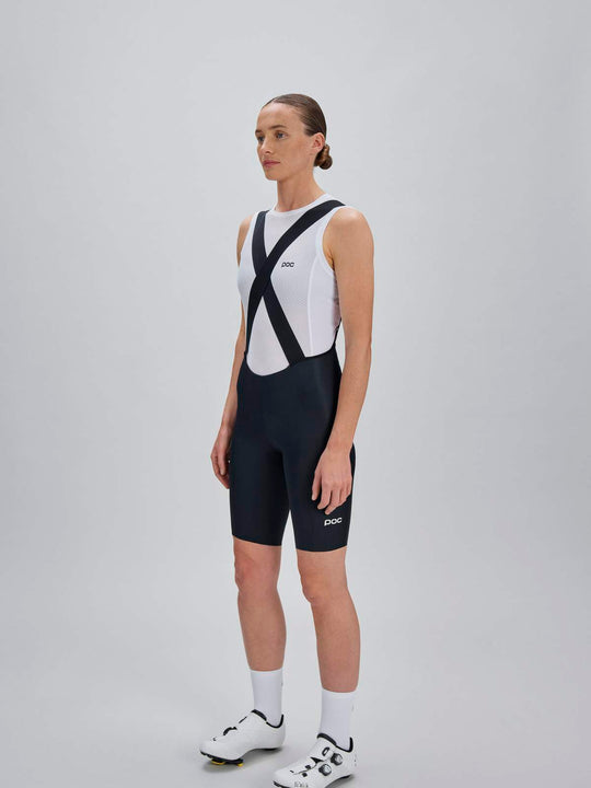 Załaduj obraz do przeglądarki galerii, Spodenki rowerowe POC W's Raceday Bib Shorts - Ur. Black
