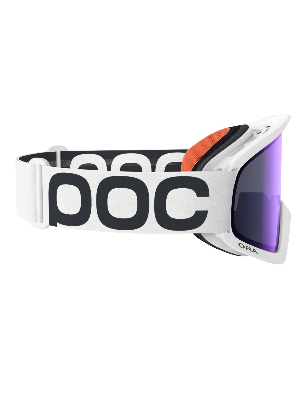 Gogle rowerowe POC ORA - Hydr. White - Clarity Define | Spektris Violet Cat 2
