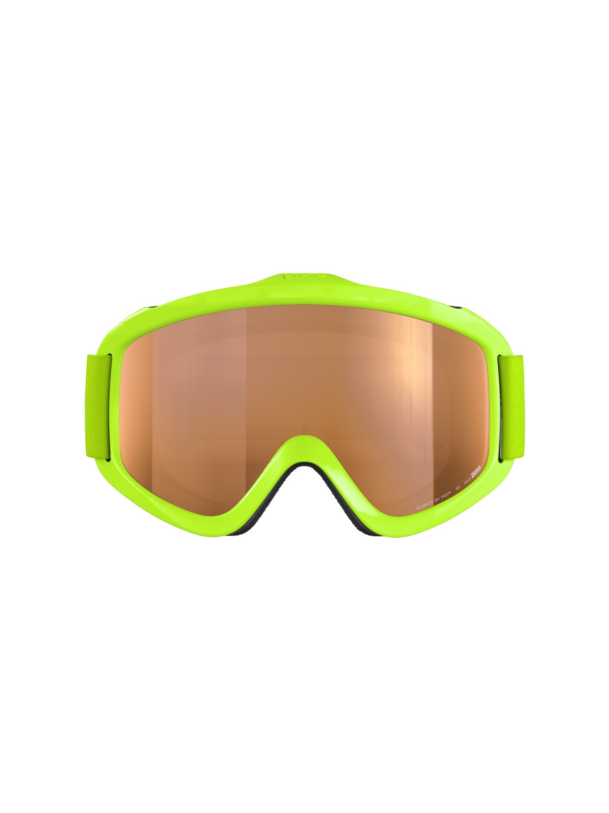 Gogle POCito Iris - Fluo. Yellow/Green/Pt. Sunny Light Orange