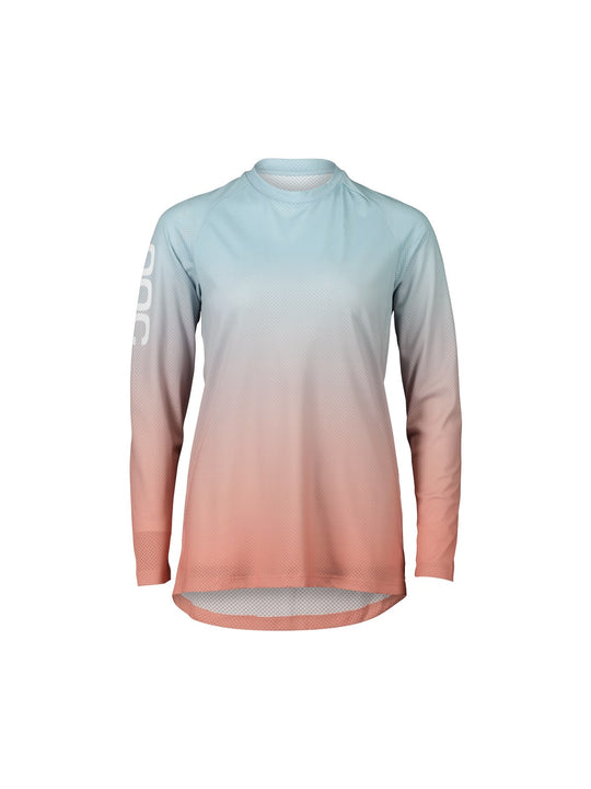 Załaduj obraz do przeglądarki galerii, Koszulka rowerowa POC W's Essential MTB Lite LS Jersey - Gradient Rock Salt
