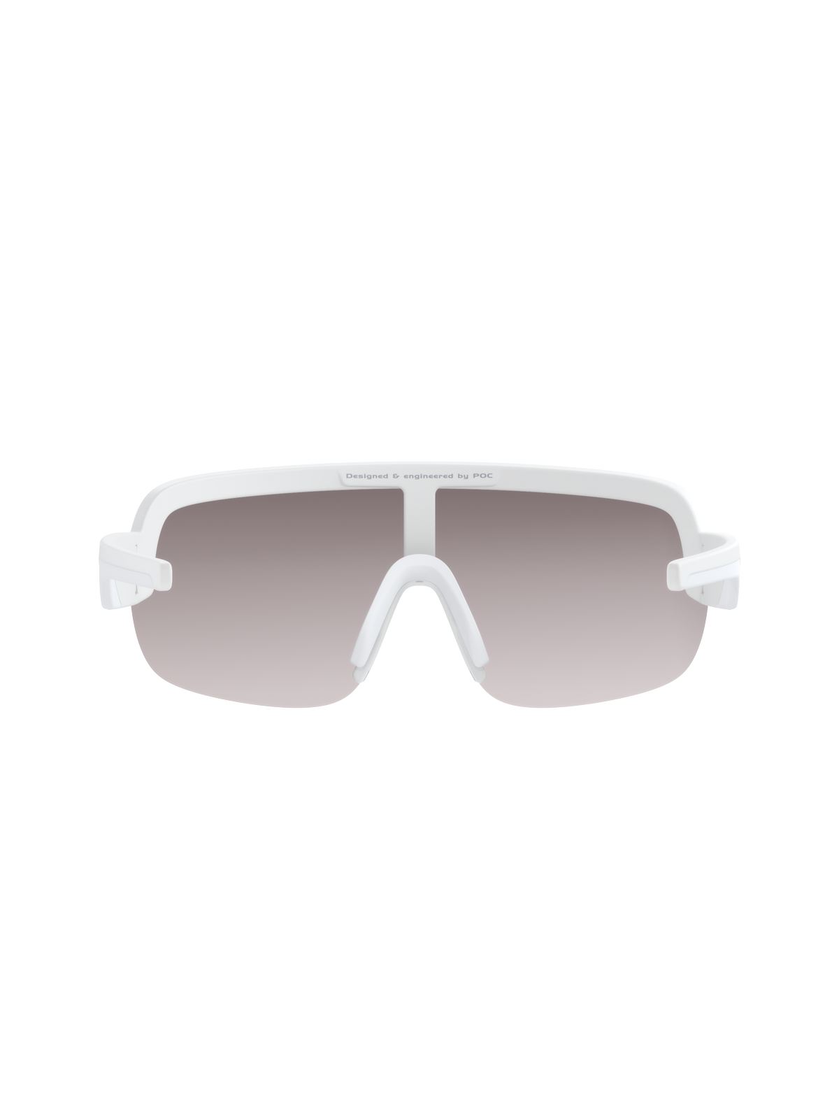 Okulary POC AIM - Hydr. White - Clarity ROAD Violet/Silver Mirror Cat 3