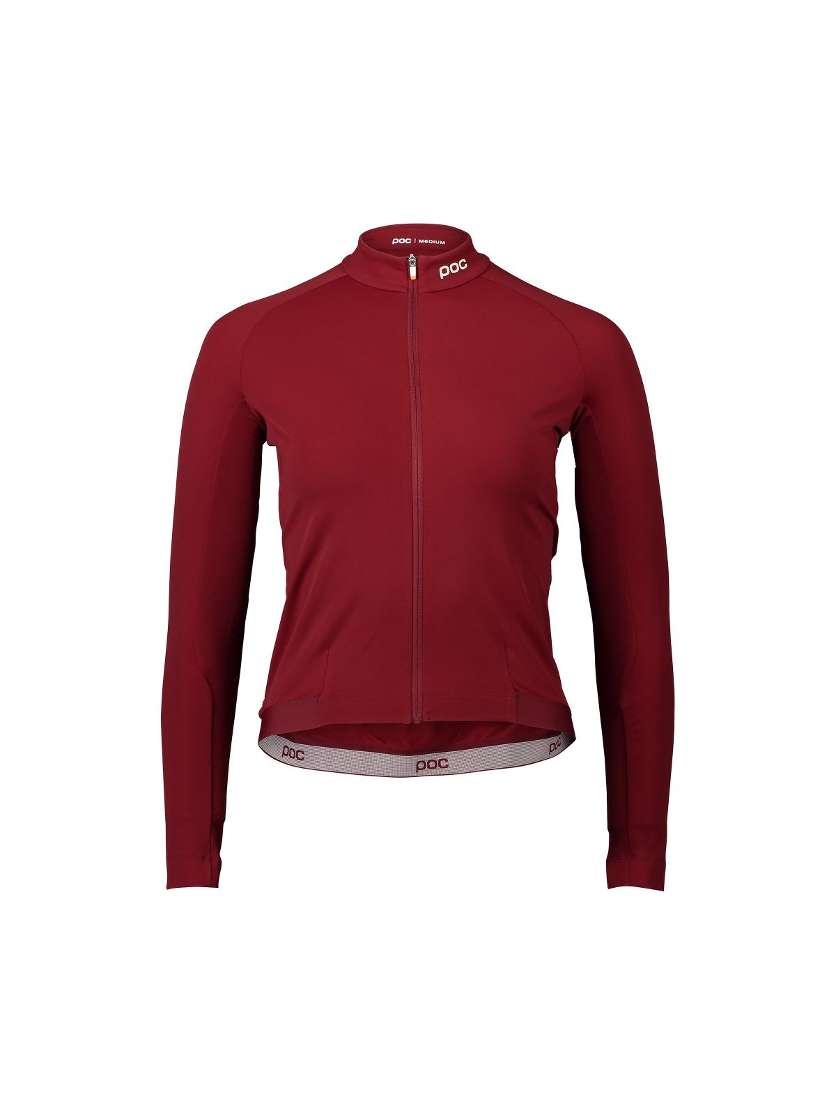 Koszulka rowerowa POC W's AMBIENT Thermal Jersey - Garnet Red