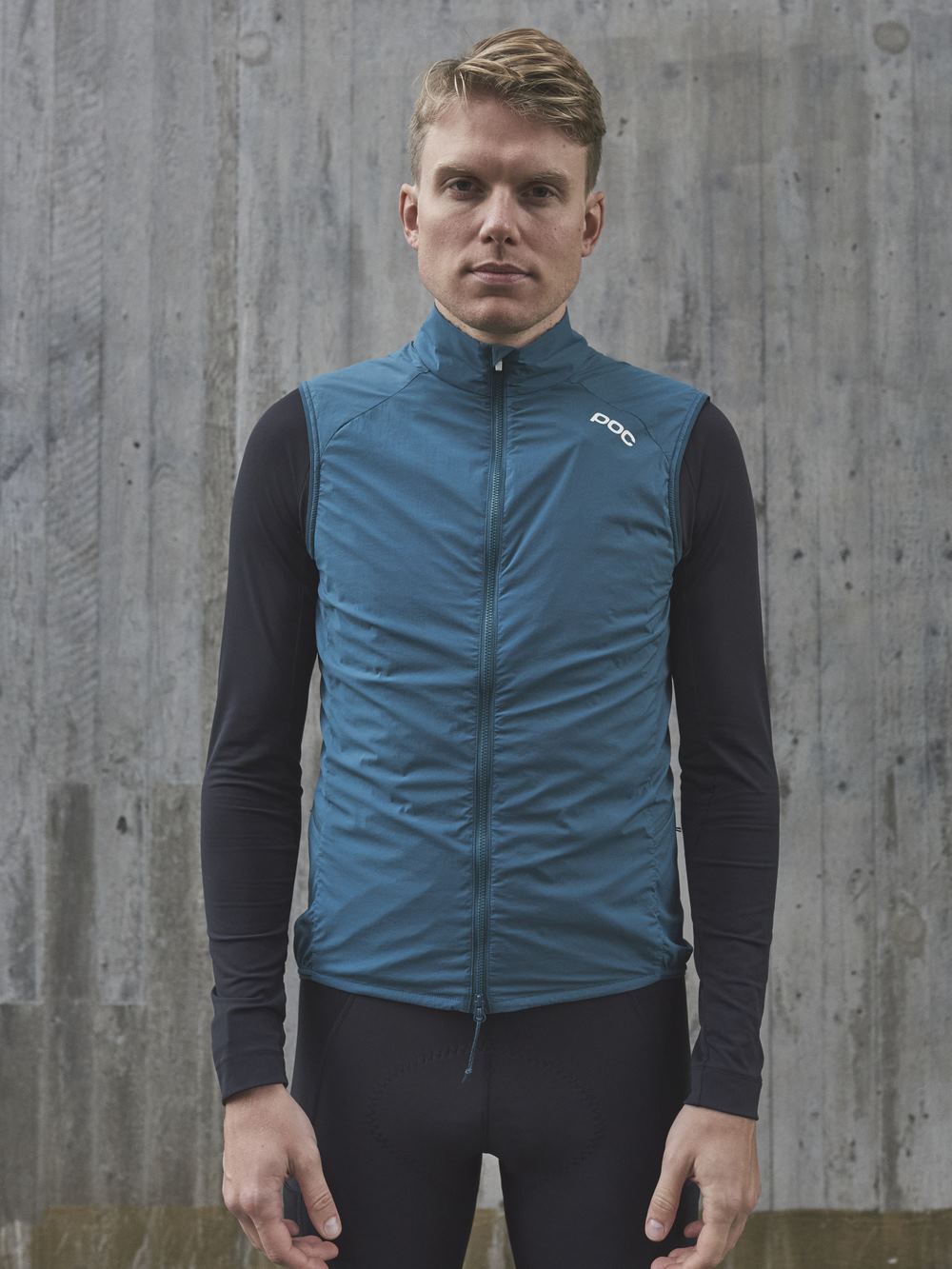 Kamizelka rowerowa POC PRO THERMAL - Dioptase Blue