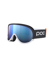 Załaduj obraz do przeglądarki galerii, Gogle narciarskie POC Retina Mid Race - Ur. Black|Hydr. White|Pt. Sunny Blue Cat 2
