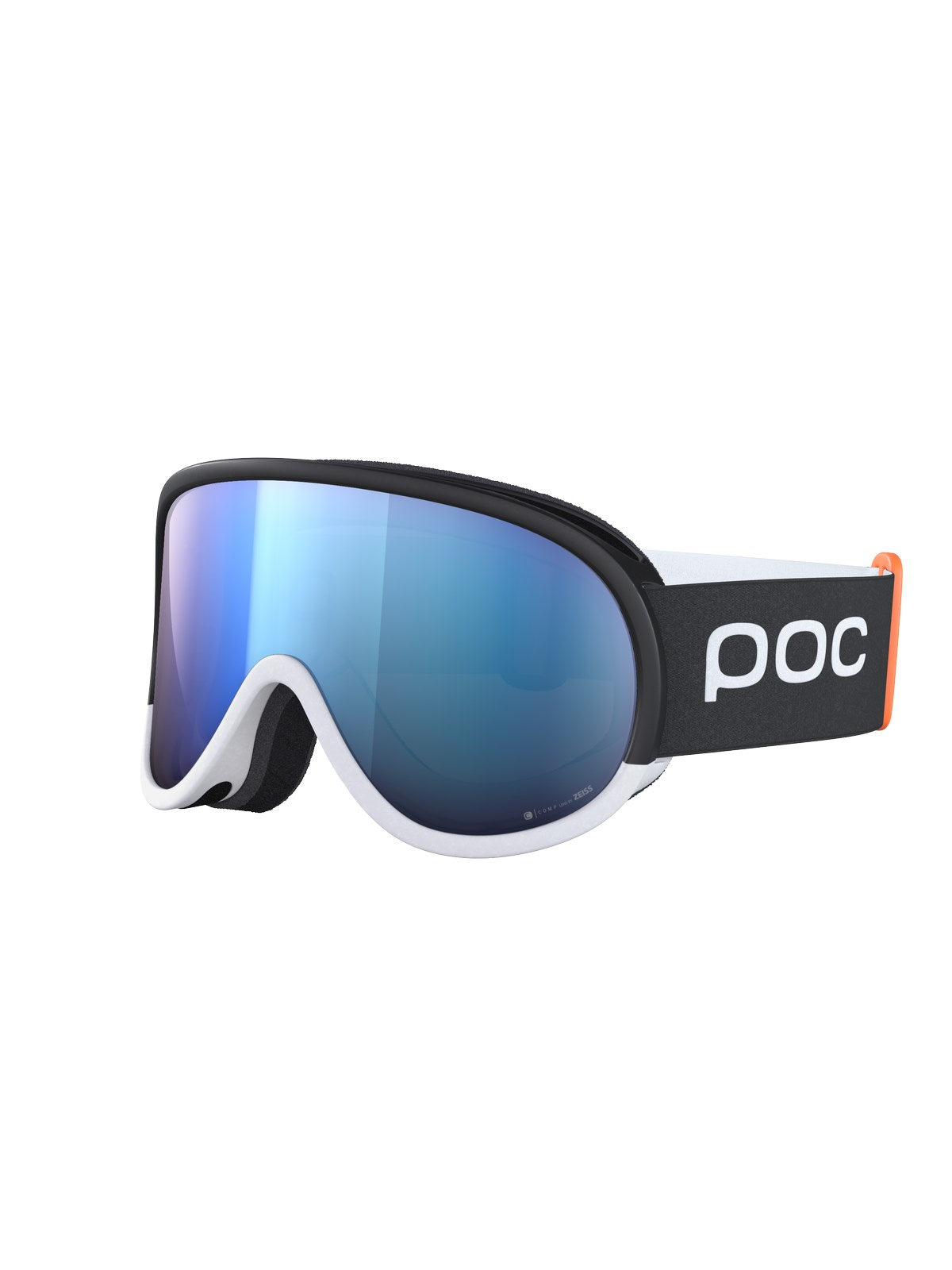 Gogle narciarskie POC Retina Mid Race - Ur. Black|Hydr. White|Pt. Sunny Blue Cat 2