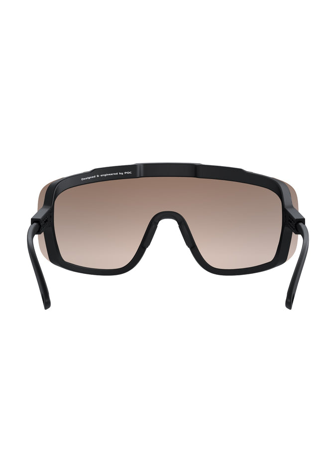 Okulary rowerowe POC Devour Wide Fit - Ur. Black | Clarity Trail/Partly Sunny Silver Cat 2