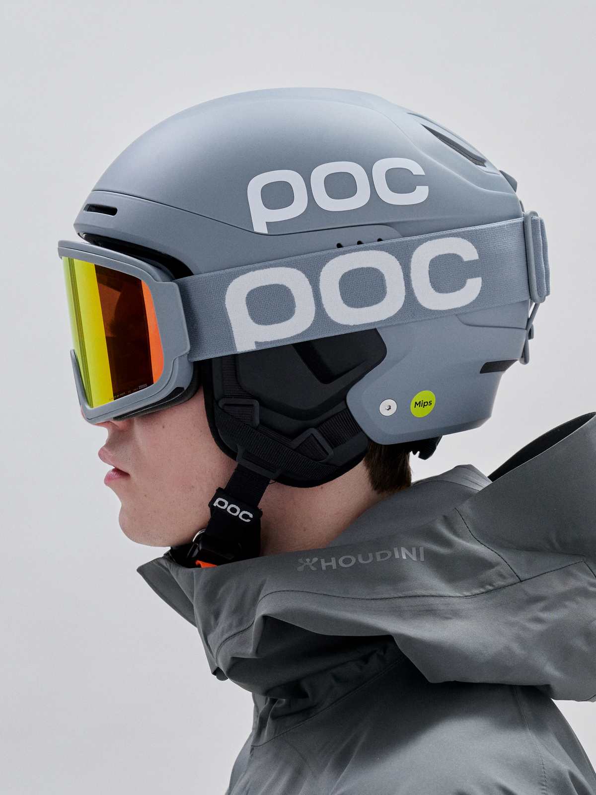 Kask narciarski POC Arcus - Mineral Grey Matt