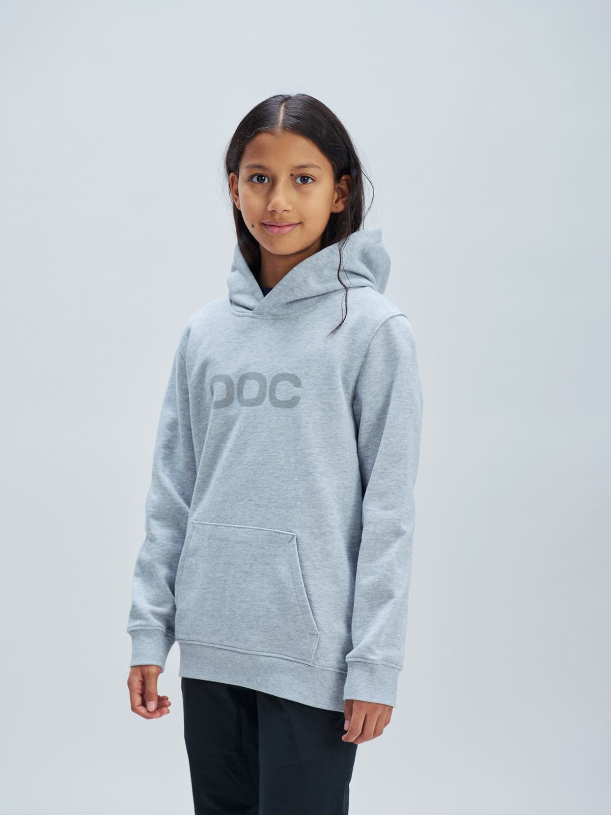 Bluza POC Hood Jr - Grey Melange