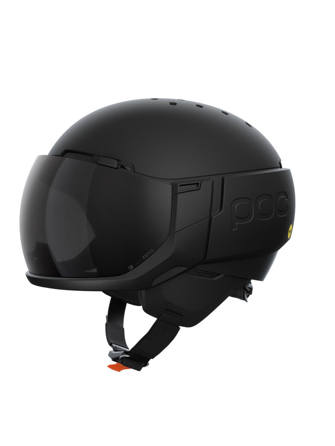 Kask narciarski POC Levator MIPS - Ura. Black Matt