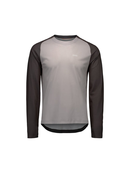 Załaduj obraz do przeglądarki galerii, Koszulka rowerowa POC M&#39;s Motion Air L/S Jersey - Granite Grey
