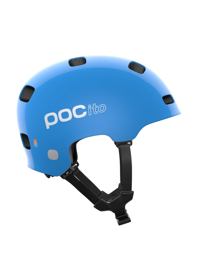 Kask rowerowy POCito Crane MIPS - Fluo. Blue