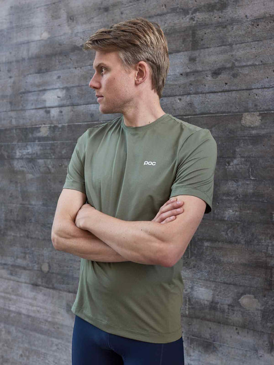 Załaduj obraz do przeglądarki galerii, T-Shirt POC AIR Tee - Epidote Green - poc warszawa
