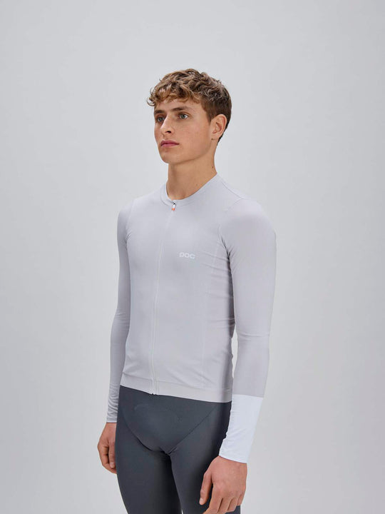 Załaduj obraz do przeglądarki galerii, Koszulka rowerowa POC M's Cadence L/S Jersey - Granite Grey
