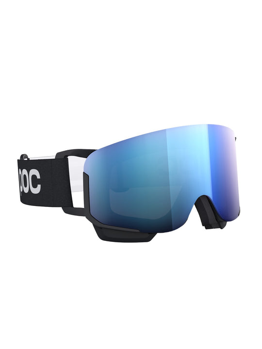 Załaduj obraz do przeglądarki galerii, Gogle narciarskie POC Nexal Mid - Ur. Black|Pt. Sunny Blue Cat 2
