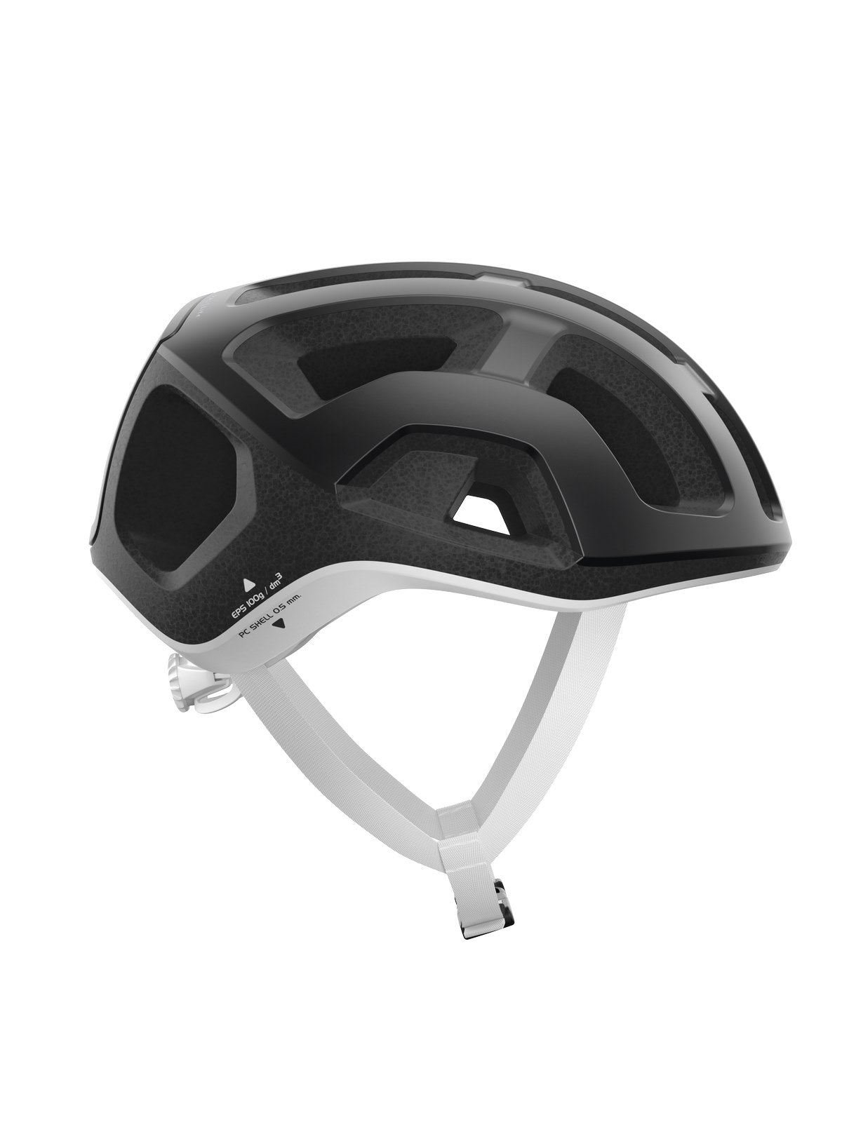 Kask rowerowy POC Ventral Lite Wide Fit - Ur. Black/Hyd. White Matt