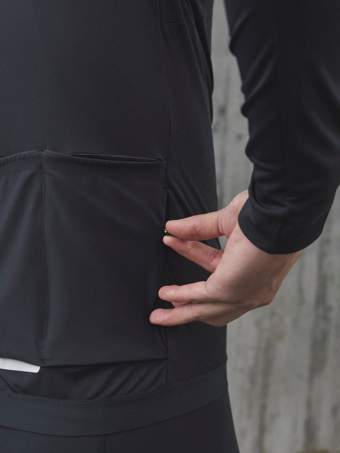 Koszulka rowerowa POC M's AMBIENT Thermal Jersey - Ur. Black