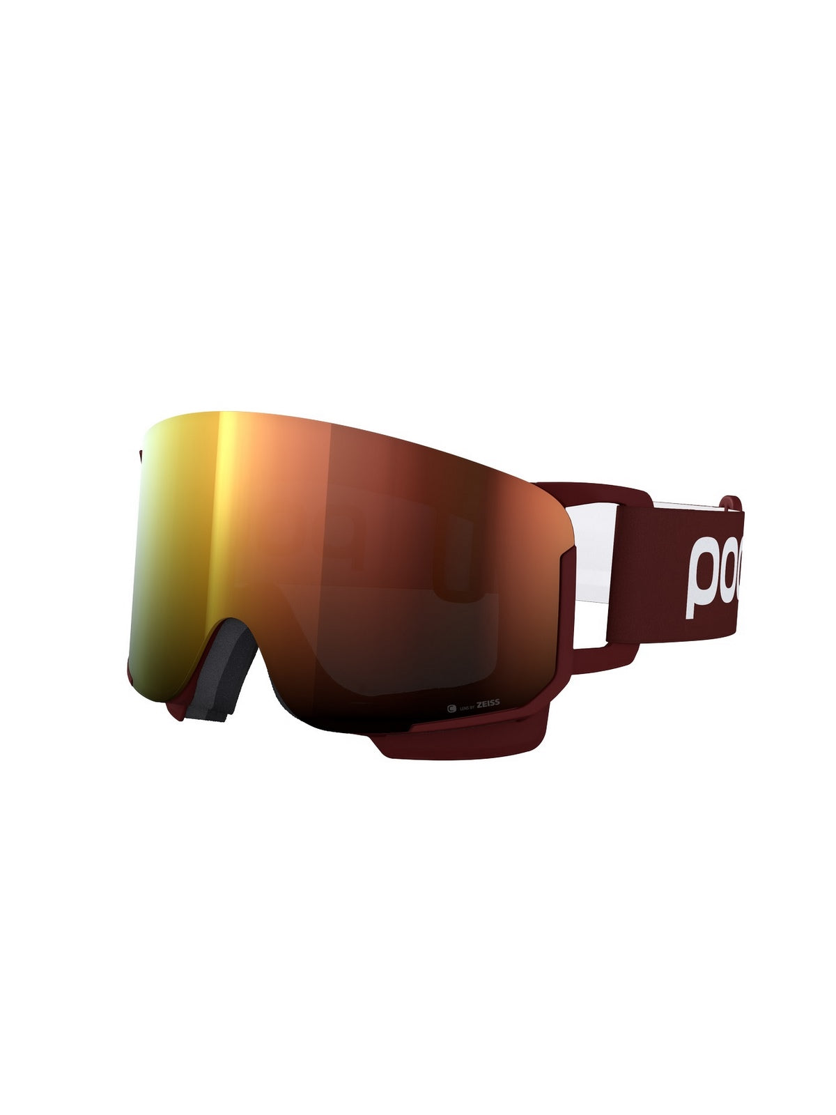 Gogle narciarskie POC Nexal Mid Clarity - Garnet Red/Spektris Orange Cat 2
