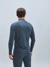 Załaduj obraz do przeglądarki galerii, Koszulka termoaktywna POC M&#39;s Layer Merino Mock Neck Jersey - Sylvanite Grey
