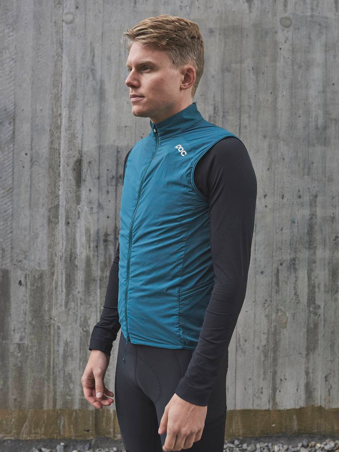 Kamizelka rowerowa POC PRO THERMAL - Dioptase Blue