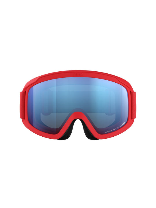 Załaduj obraz do przeglądarki galerii, Gogle narciarskie POC Opsin Wide Fit - Pris. Red/Pt. Sunny Blue
