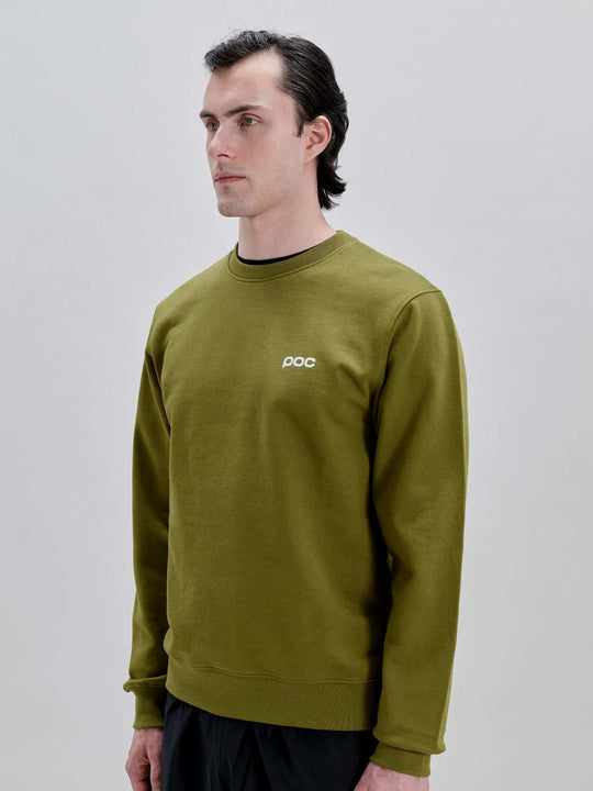 Załaduj obraz do przeglądarki galerii, Bluza POC Crew - Olivine Green/Hydrogen White
