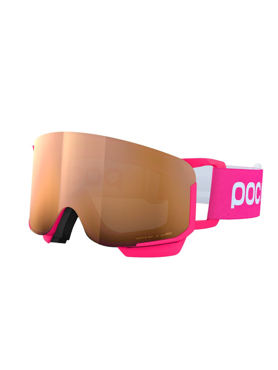 Załaduj obraz do przeglądarki galerii, Gogle narciarskie POCito Nexal - Fluo. Pink/Partly Sunny Light Orange
