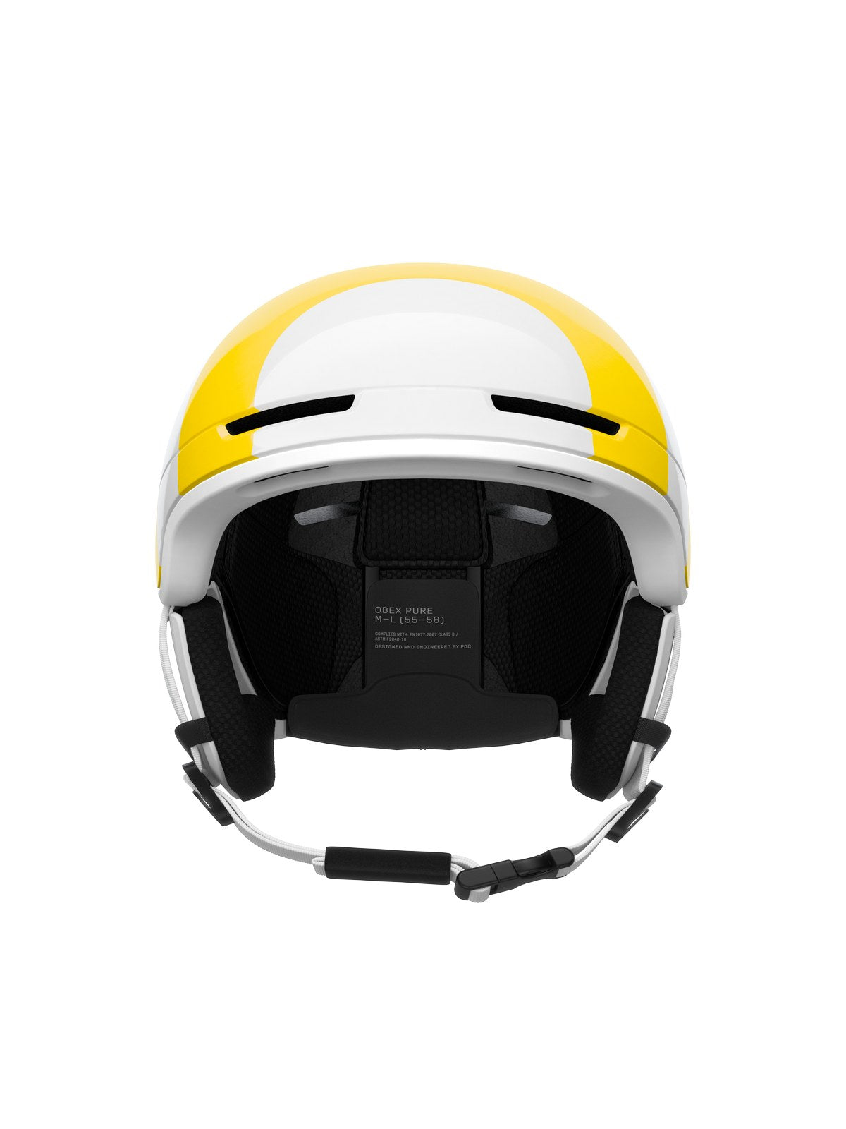 Kask narciarski POC Obex Pure - Jaune/Blanc