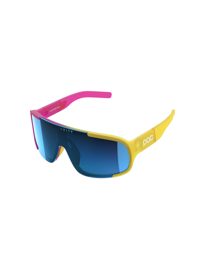 Okulary rowerowe POC Aspire Mid - Speedy Gradient Translucent - Clarity Define | Spektris Azure