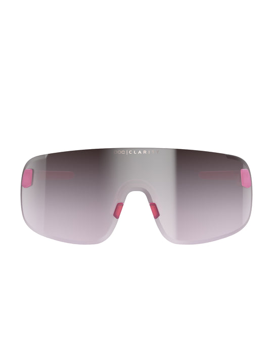 Załaduj obraz do przeglądarki galerii, Okulary POC ELICIT - Acti. Pink Translucent - Clarity ROAD Violet/Silver Mirror Cat 3
