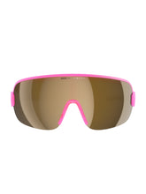 Załaduj obraz do przeglądarki galerii, Okulary rowerowe POC Aim - Fluo. Pink/Ur. Black Transl. - Clarity Road Gold Mirror cat.3
