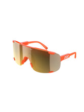 Załaduj obraz do przeglądarki galerii, Okulary rowerowe POC Devour Mid - Fluo. Orange Translucent/Clarity Road/Partly Sunny Gold
