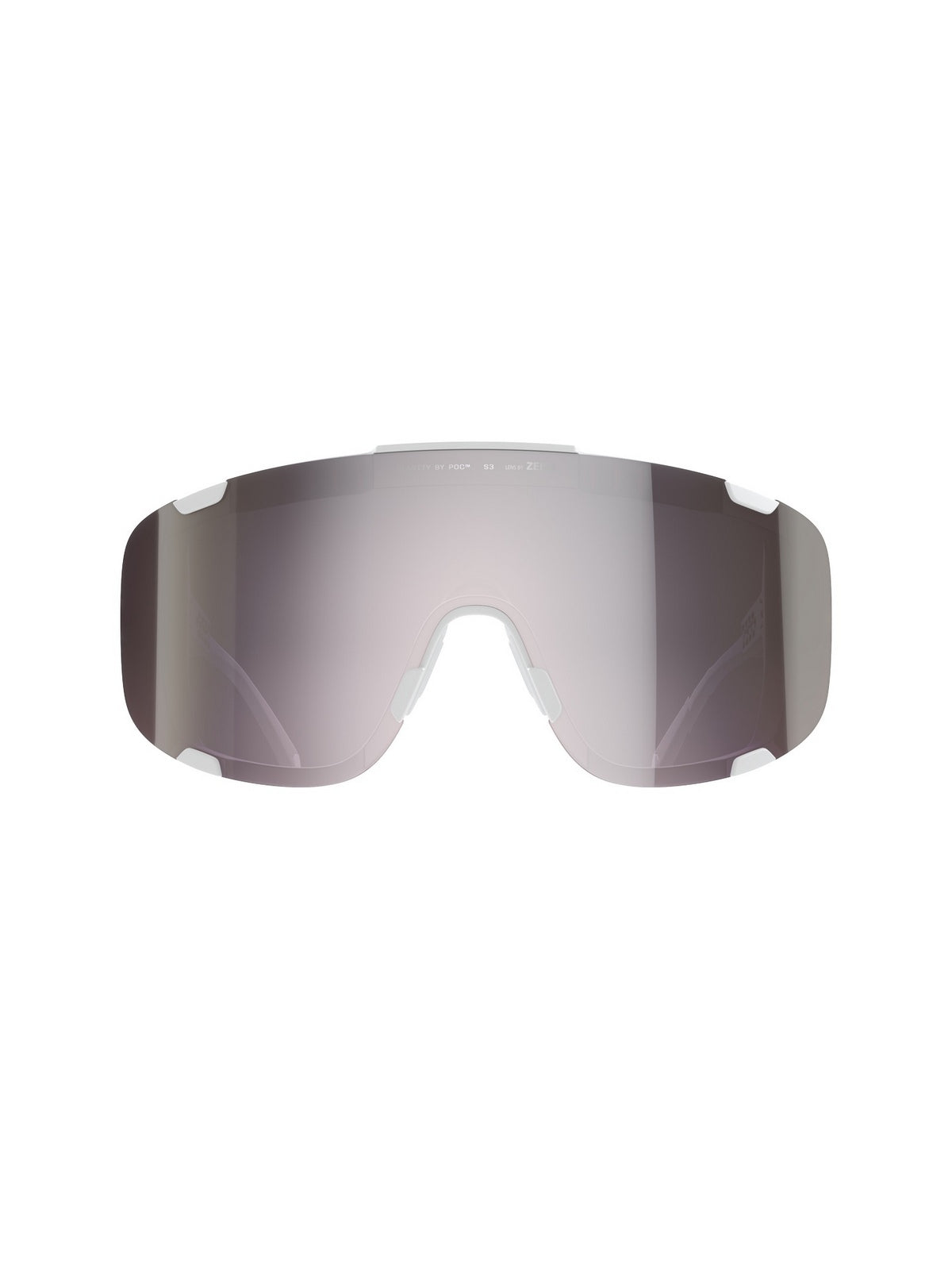 Okulary rowerowe POC Devour Wide Fit - Hyd. White/Clarity Road/Sunny Silver