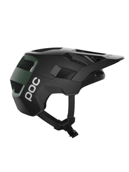 Załaduj obraz do przeglądarki galerii, Kask rowerowy POC KORTAL - Ur. Black/Epid. Green Metallic/Matt - poc warszawa
