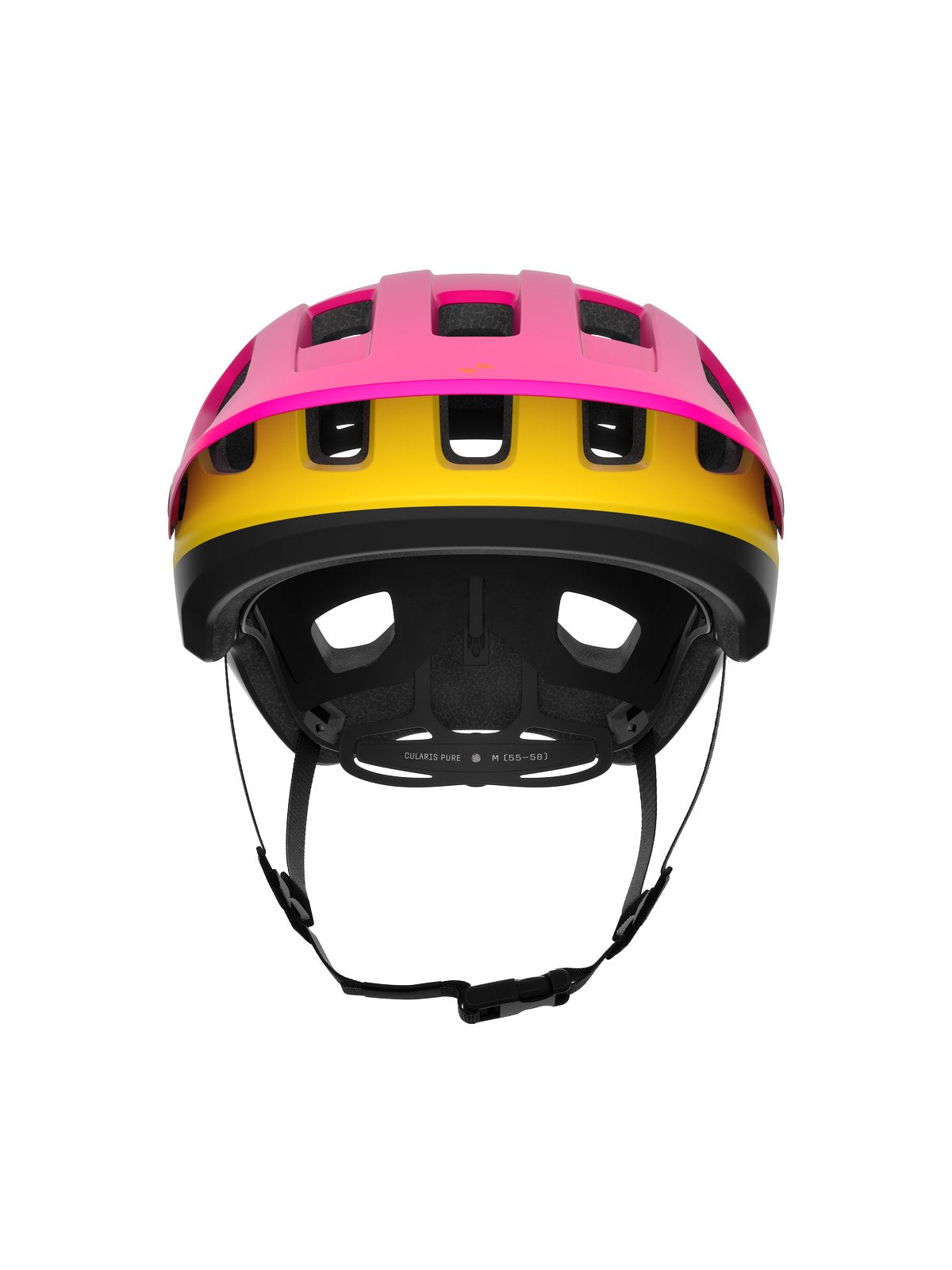 Kask rowerowy POC Cularis Pure - Rhos Red Matt/Citrine Yellow Matt