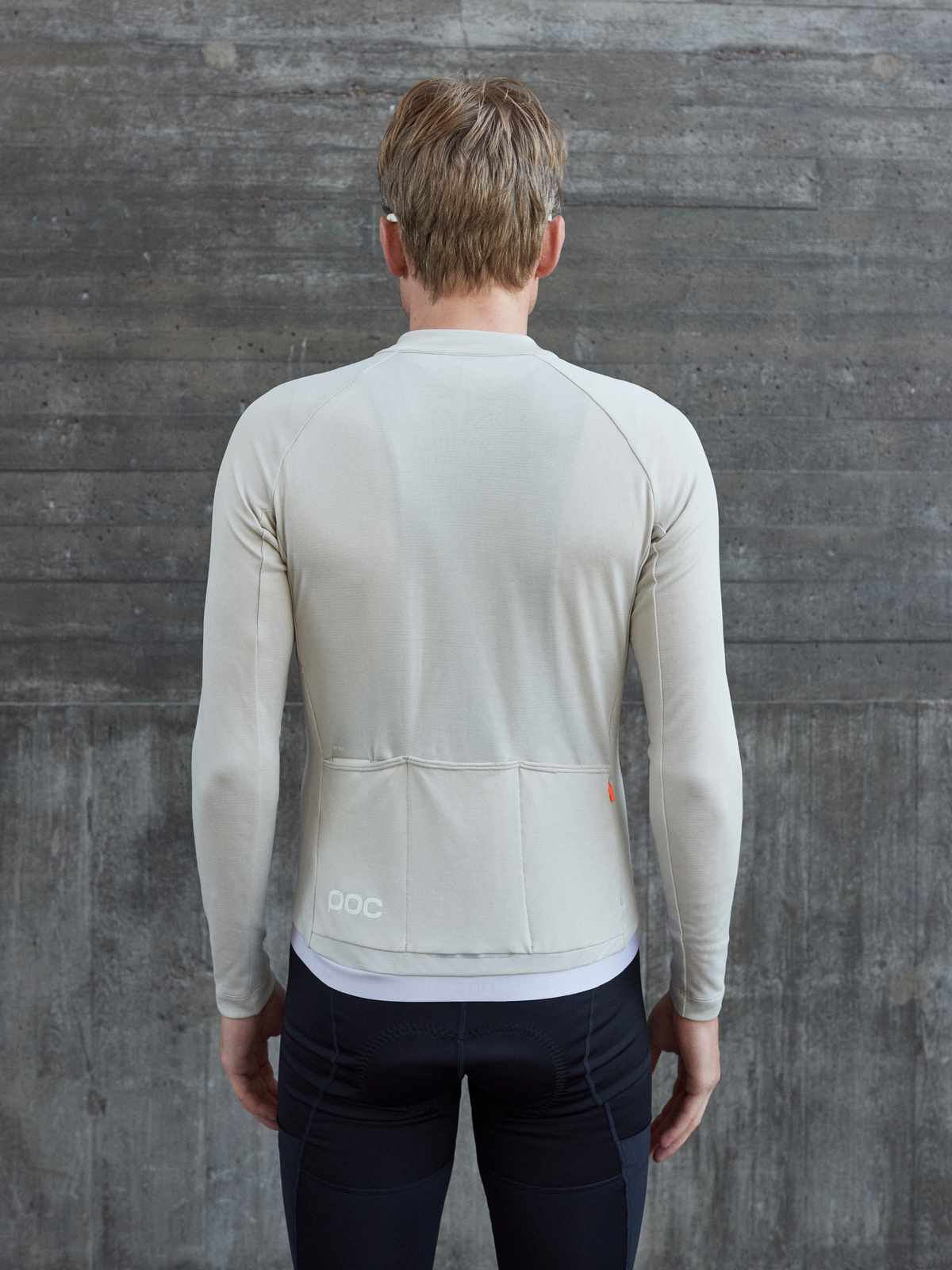 Bluza rowerowa POC M's Thermal Lite LS Jersey - Light Sandstone Beige