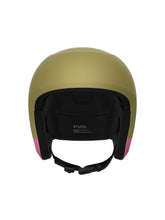Załaduj obraz do przeglądarki galerii, Kask narciarski POC Skull Dura Jr - Olivine Green Matt/Thulite Pink Matt
