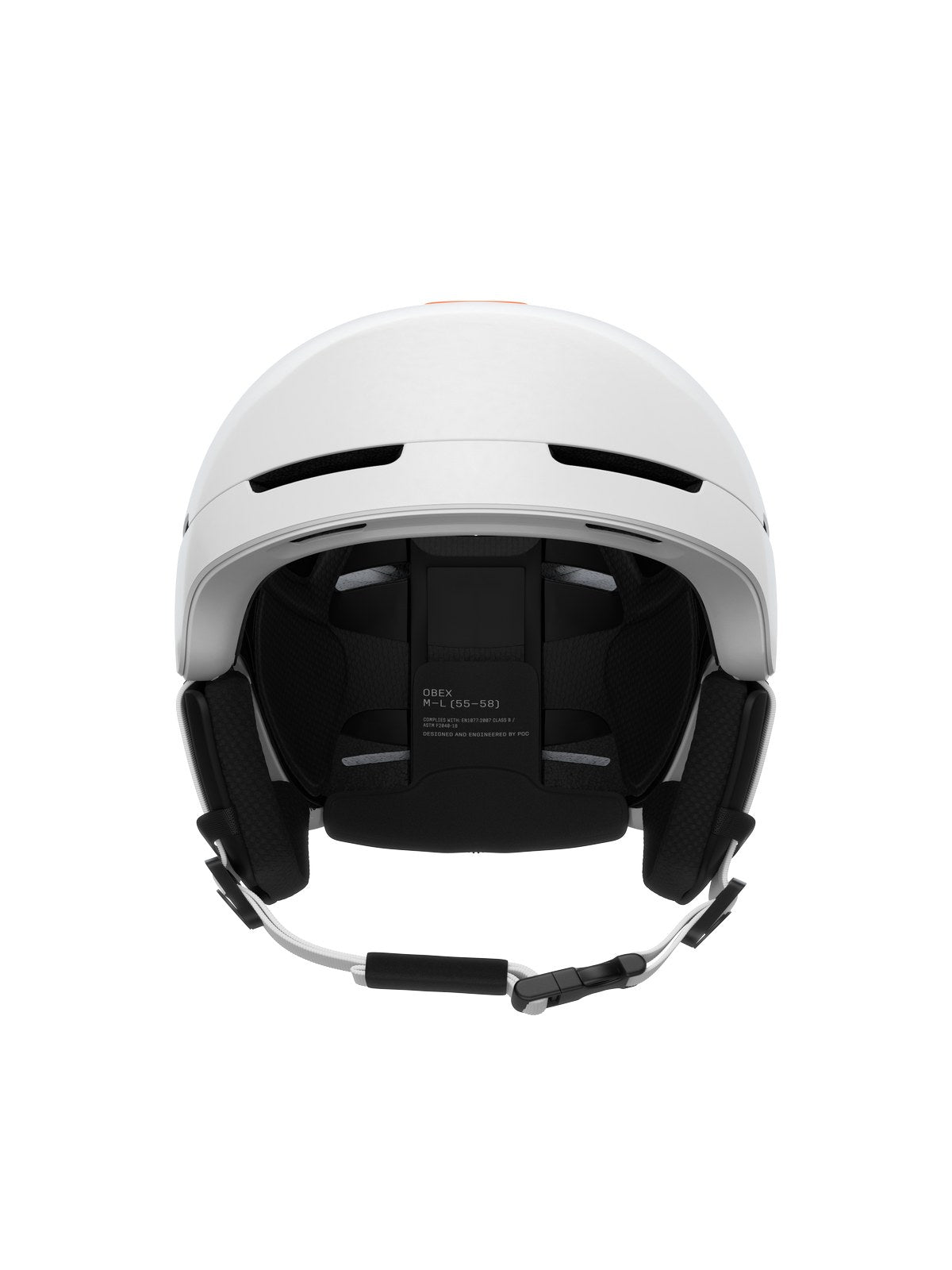 Kask narciarski POC Obex Connect - Hyd. White/Fluo. Orange AVIP