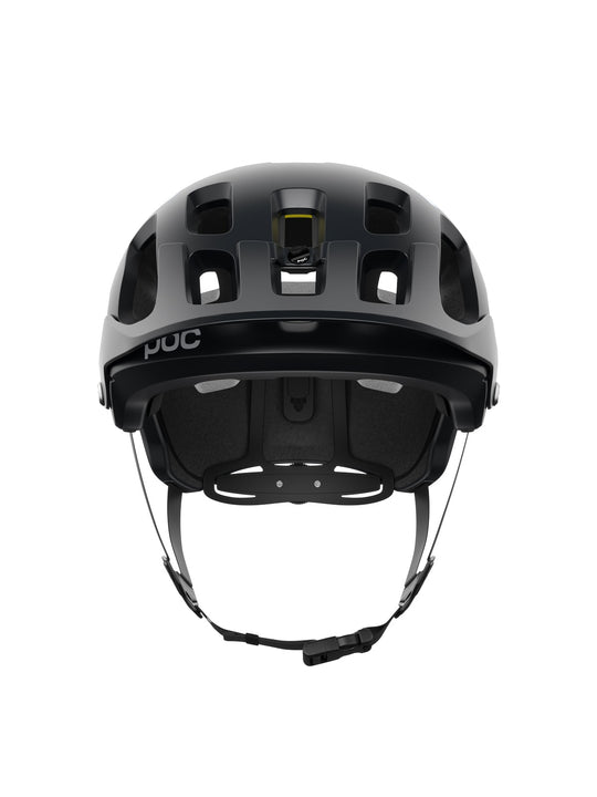Załaduj obraz do przeglądarki galerii, Kask rowerowy POC TECTAL RACE MIPS - Ur. Black/Sap. Purple Metallic/Matt - poc warszawa
