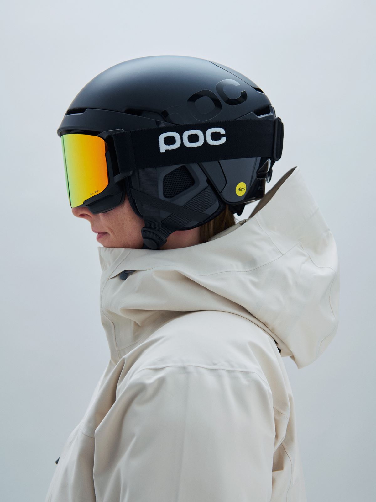 Kask narciarski POC Obex BC MIPS - Ura. Black Matt