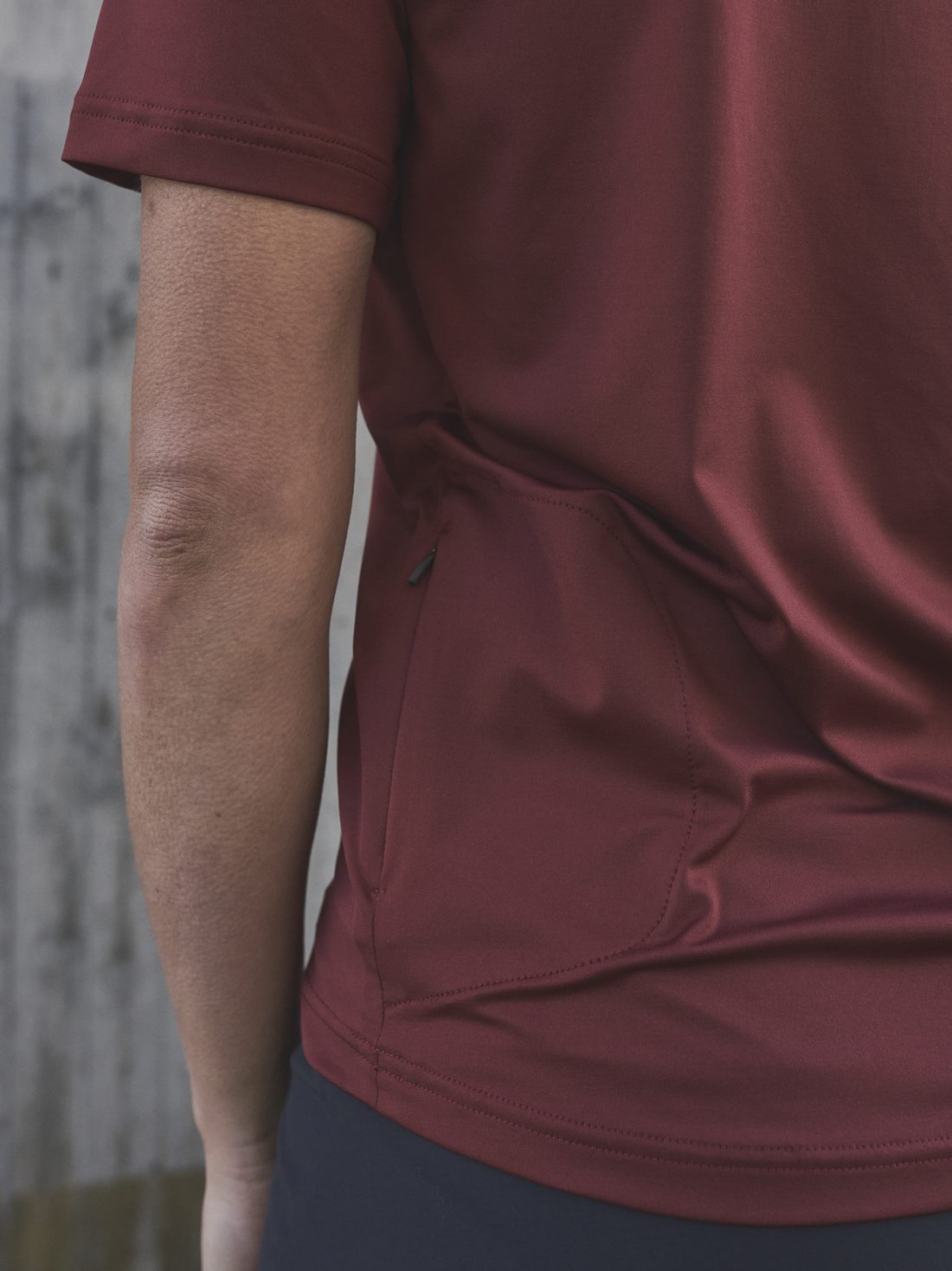 Koszulka rowerowa POC W'S REFORM ENDURO LIGHT - Garnet Red