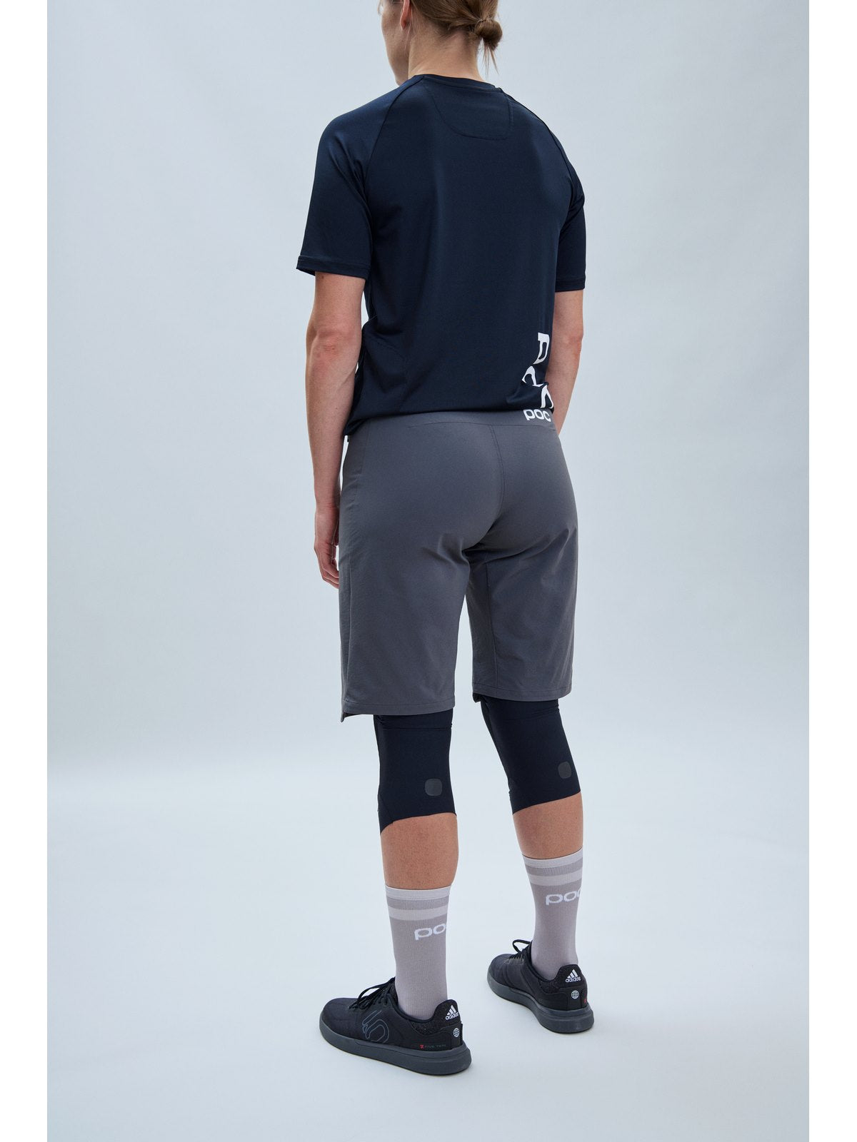 Spodenki rowerowe POC W's Essential Enduro Shorts - Sylvanite Grey