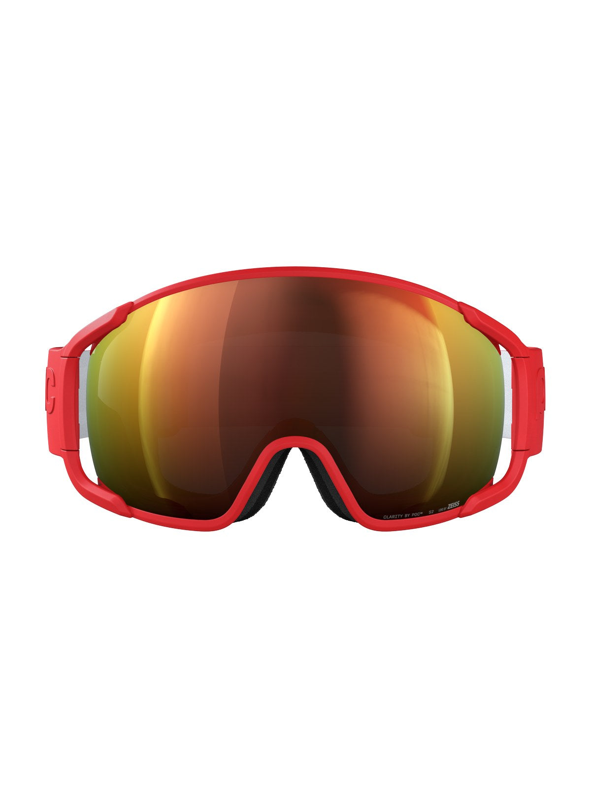 Gogle narciarskie POC Zonula - Prismane Red/Partly Sunny Orange