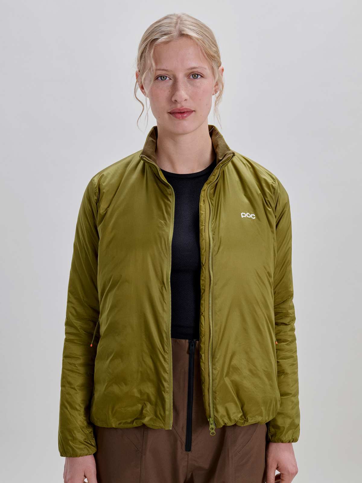 Kurtka damska POC W's POC Lite Padded Jacket - Olivine Green