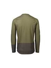 Załaduj obraz do przeglądarki galerii, Koszulka rowerowa POC MTB Pure LS Jersey - Epid. Green/Sylvanite Grey
