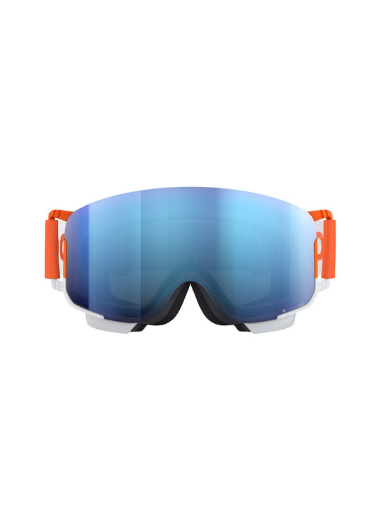 Załaduj obraz do przeglądarki galerii, Gogle narciarskie POC Nexal Mid Clarity Comp - Fluo. Orange/Hyd. White/Spektris Blue Cat 2 - TU - poc warszawa
