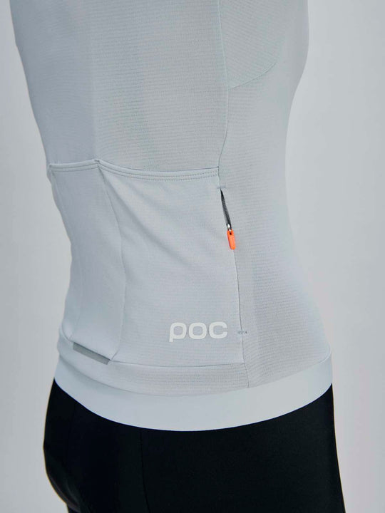 Załaduj obraz do przeglądarki galerii, Koszulka rowerowa POC W's Thermal Lite Jersey - Granite Grey
