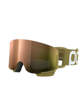 Załaduj obraz do przeglądarki galerii, Gogle narciarskie POC Nexal Mid - Olivine Green/Partly Sunny Rose Gold

