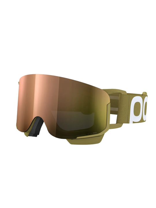 Załaduj obraz do przeglądarki galerii, Gogle narciarskie POC Nexal Mid - Olivine Green/Partly Sunny Rose Gold
