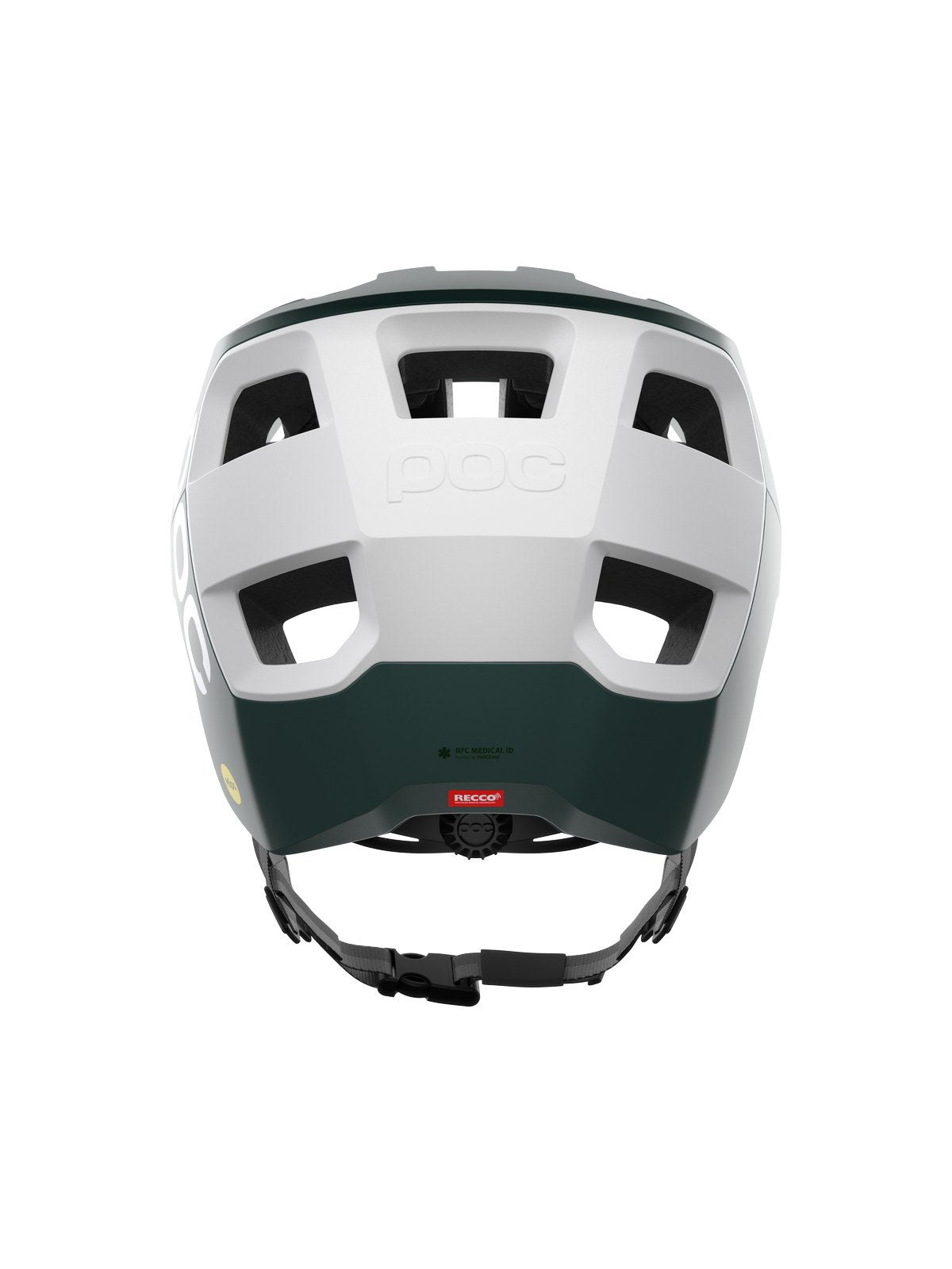 Kask rowerowy POC Kortal Race MIPS - Parg. Green Matt/Hyd. White Matt